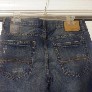 Aeropostale Relaxed Thigh Buttons Straight 31x32